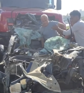 MOTORISTA É RETIRADO COM VIDA APÓS GRAVE ACIDENTE NA BR-381, EM BETIM