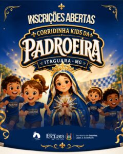 CORRIDA DA PADROEIRA 2026 LANÇA CORRIDINHA KIDS E INCENTIVA CRIANÇAS A VIVEREM A EXPERIÊNCIA DO ESPORTE